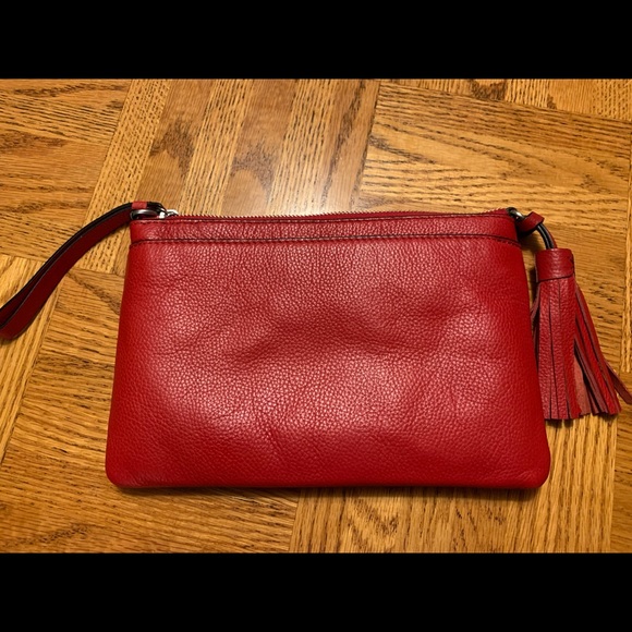 ❤️A Beautiful Red Leather Purse♥️ - Picture 1 of 9